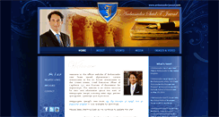 Desktop Screenshot of ambassadorjawad.com