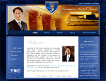 Tablet Screenshot of ambassadorjawad.com